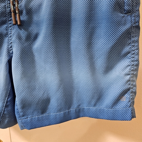 Mack Weldon Swim Shorts Trunks Men's Size Large Blue - Picture 4 of 10